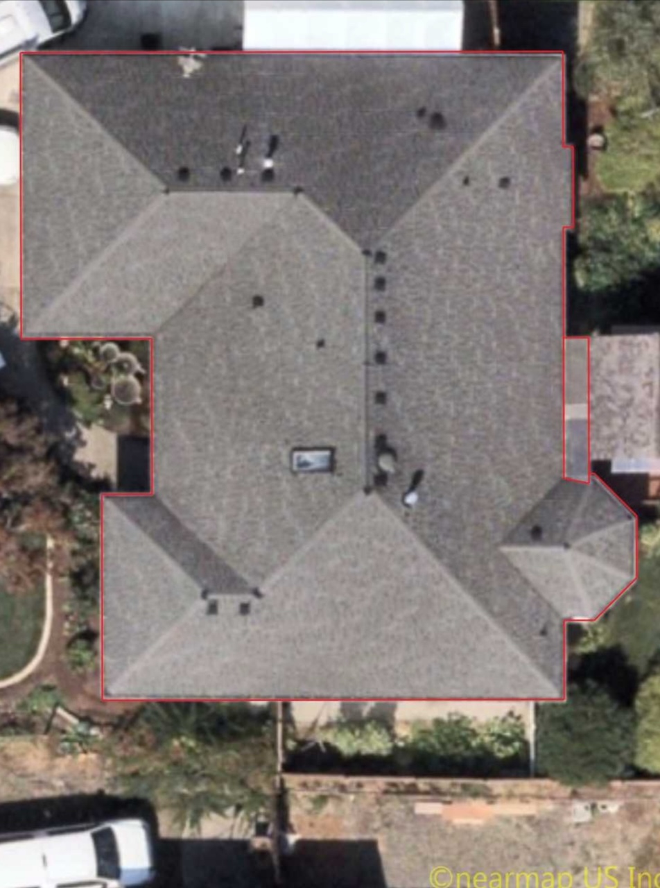 Aerial view of a Camas-area neighborhood