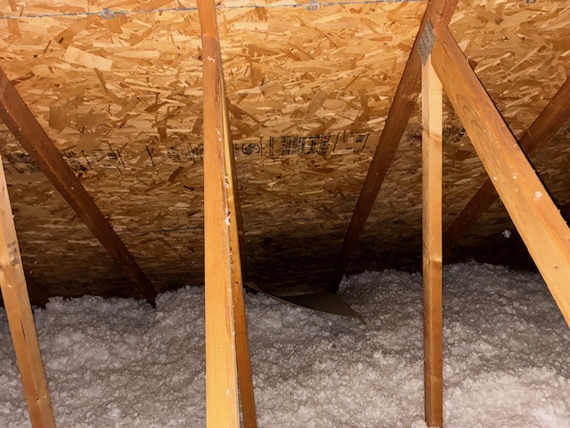 Roof inspection finding